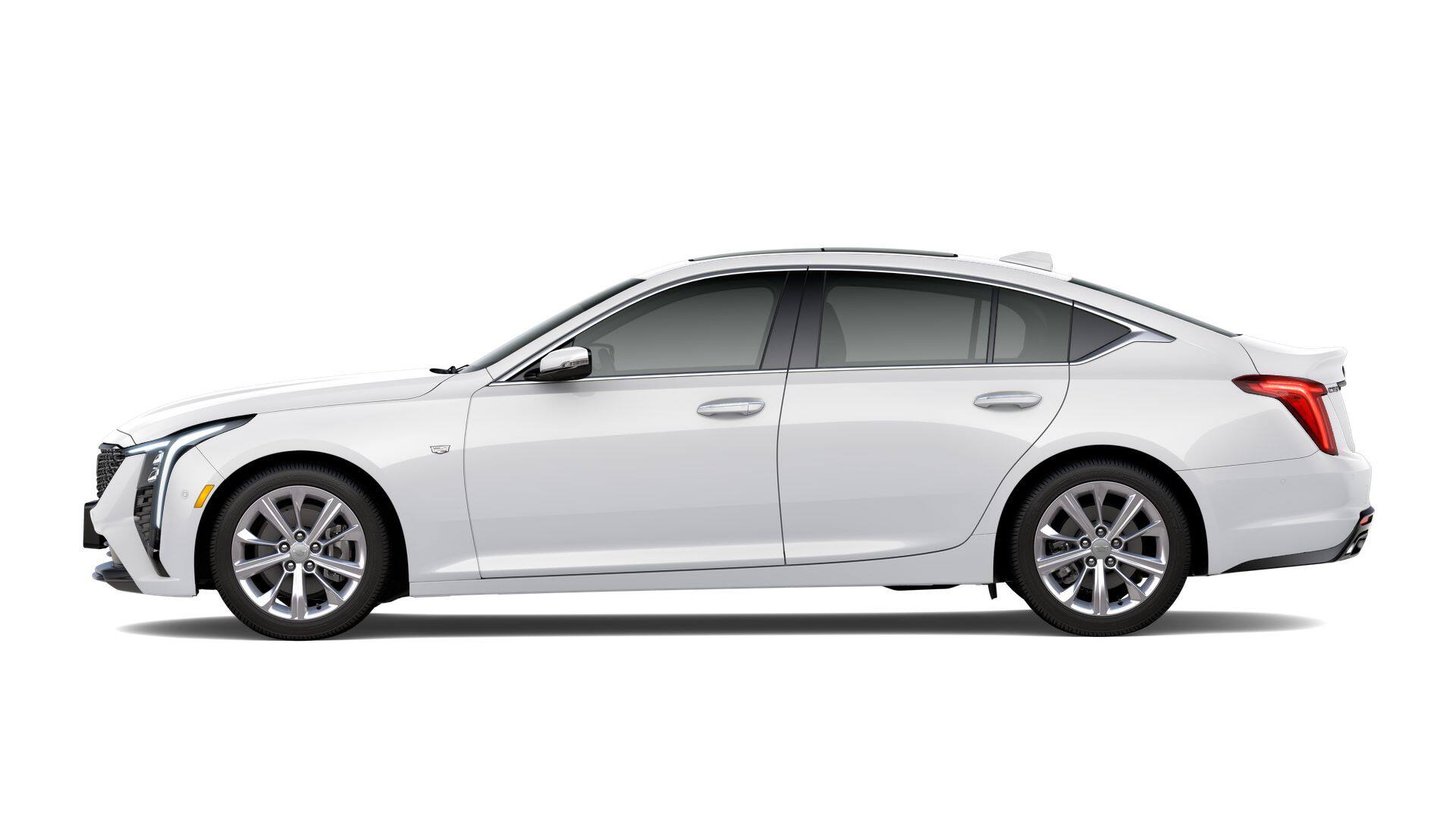 2026 Cadillac CT5 — rear three-quarter view