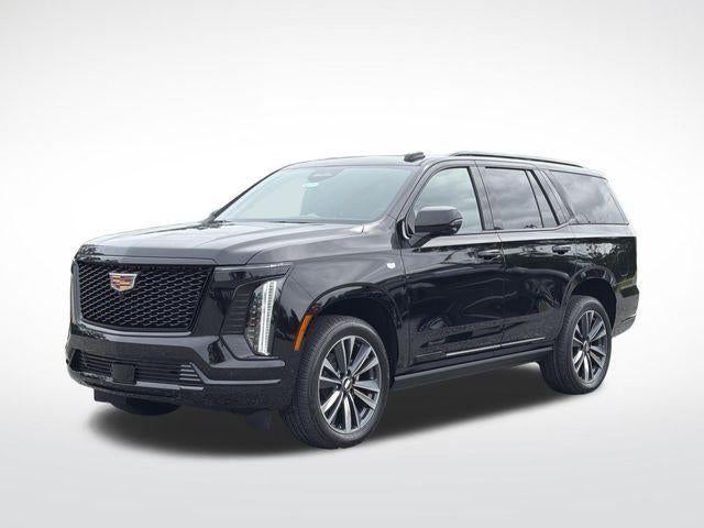 2026 Cadillac Escalade Sport in Black Raven — front three-quarter view