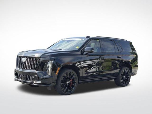 2025 Cadillac Escalade Escalade-V in Black Raven — front three-quarter view