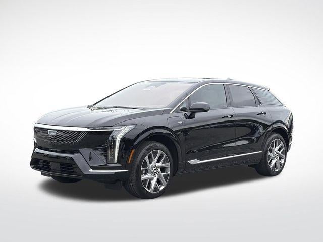 2026 Cadillac OPTIQ Luxury in Black Raven — front three-quarter view