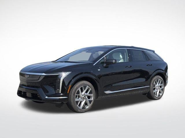 2026 Cadillac OPTIQ Luxury in Black Raven — front three-quarter view