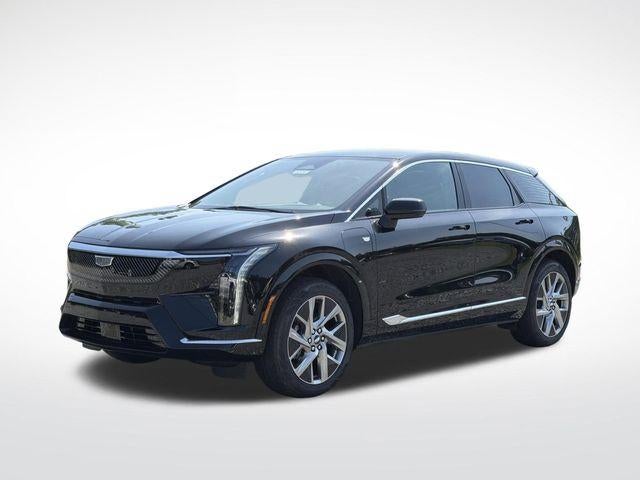 2026 Cadillac OPTIQ Premium Luxury in Black Raven — front three-quarter view
