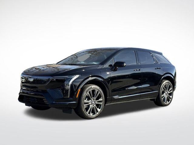 2026 Cadillac OPTIQ Premium Sport in Black Raven — front three-quarter view