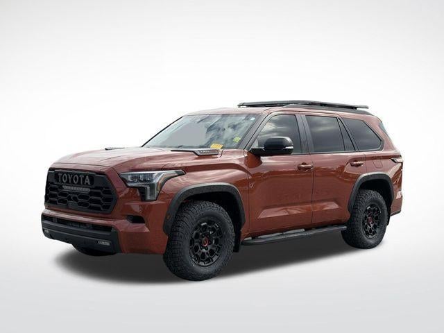 2024 Toyota Sequoia SR5 in Terra — front three-quarter view
